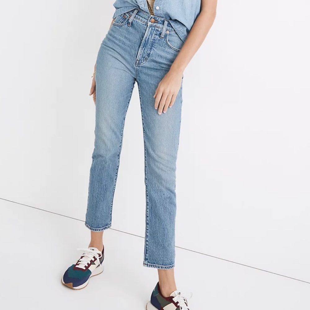 Madewell Tall perfect vintage jean, banner wash